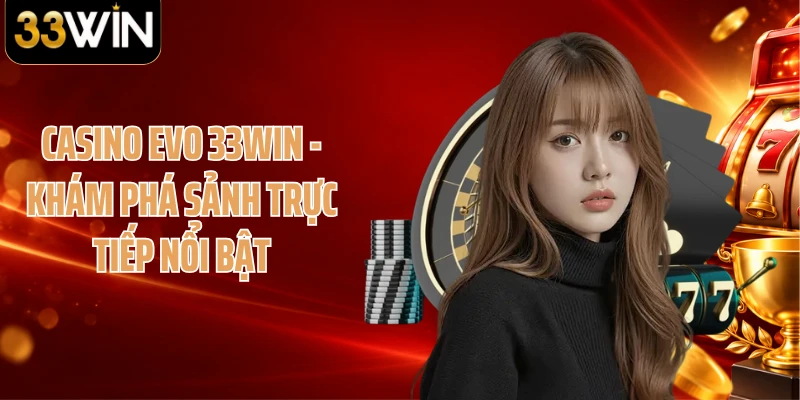 Casino EVO 33WIN - Khám Phá Sảnh Trực Tiếp Nổi Bật